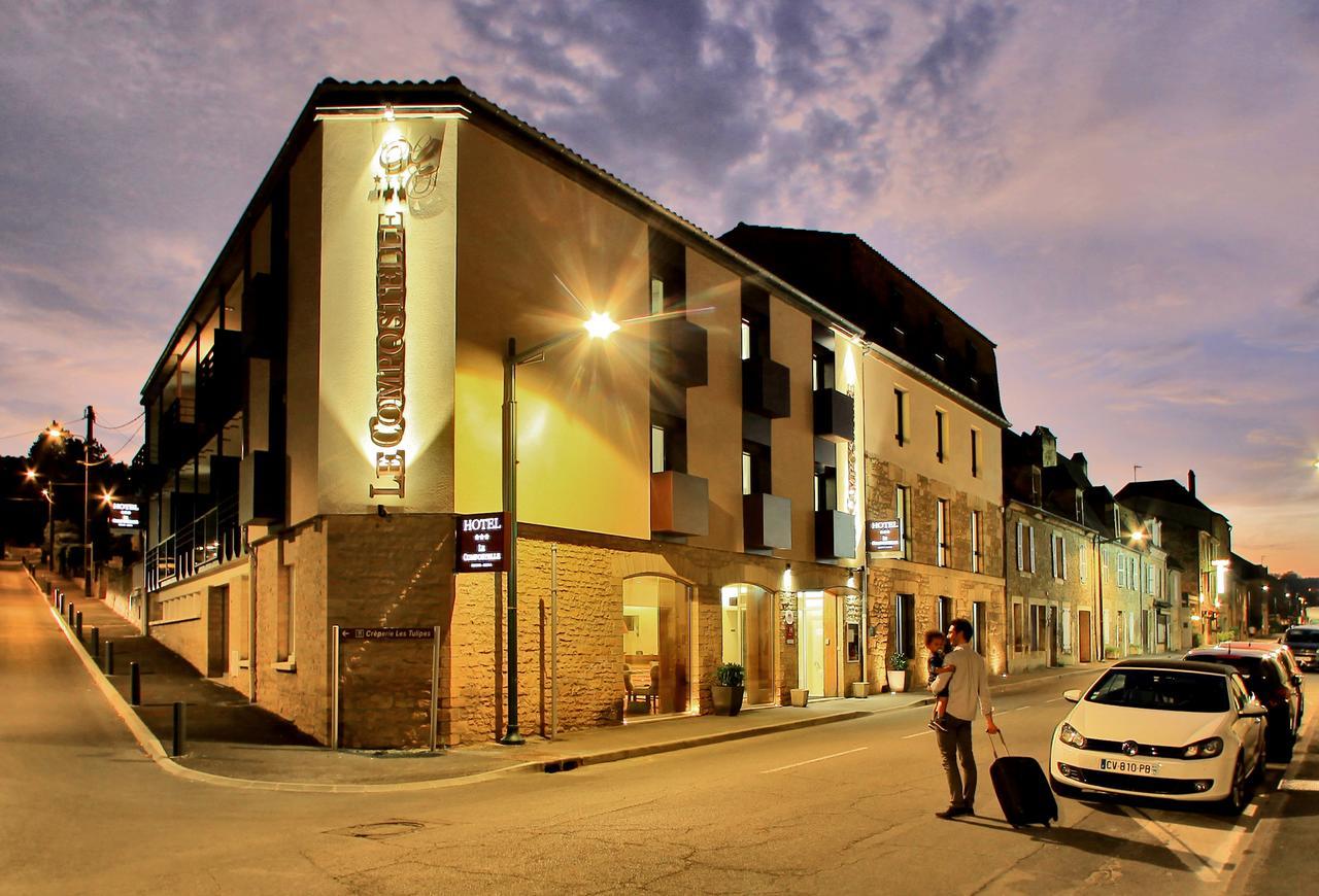 Hotel De Compostelle Sarlat-la-Canéda Exteriör bild